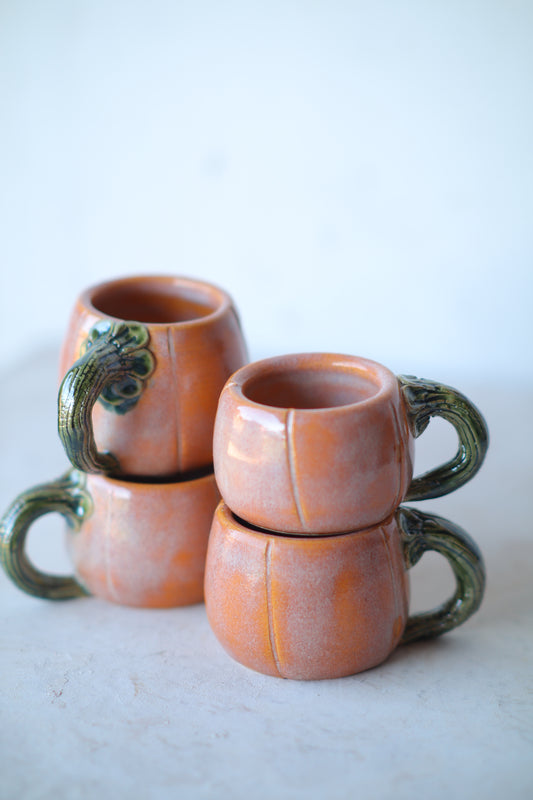 Pumpkin Espresso Mugs