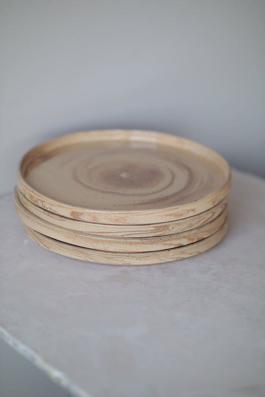 Marble Plates (Set of 4)