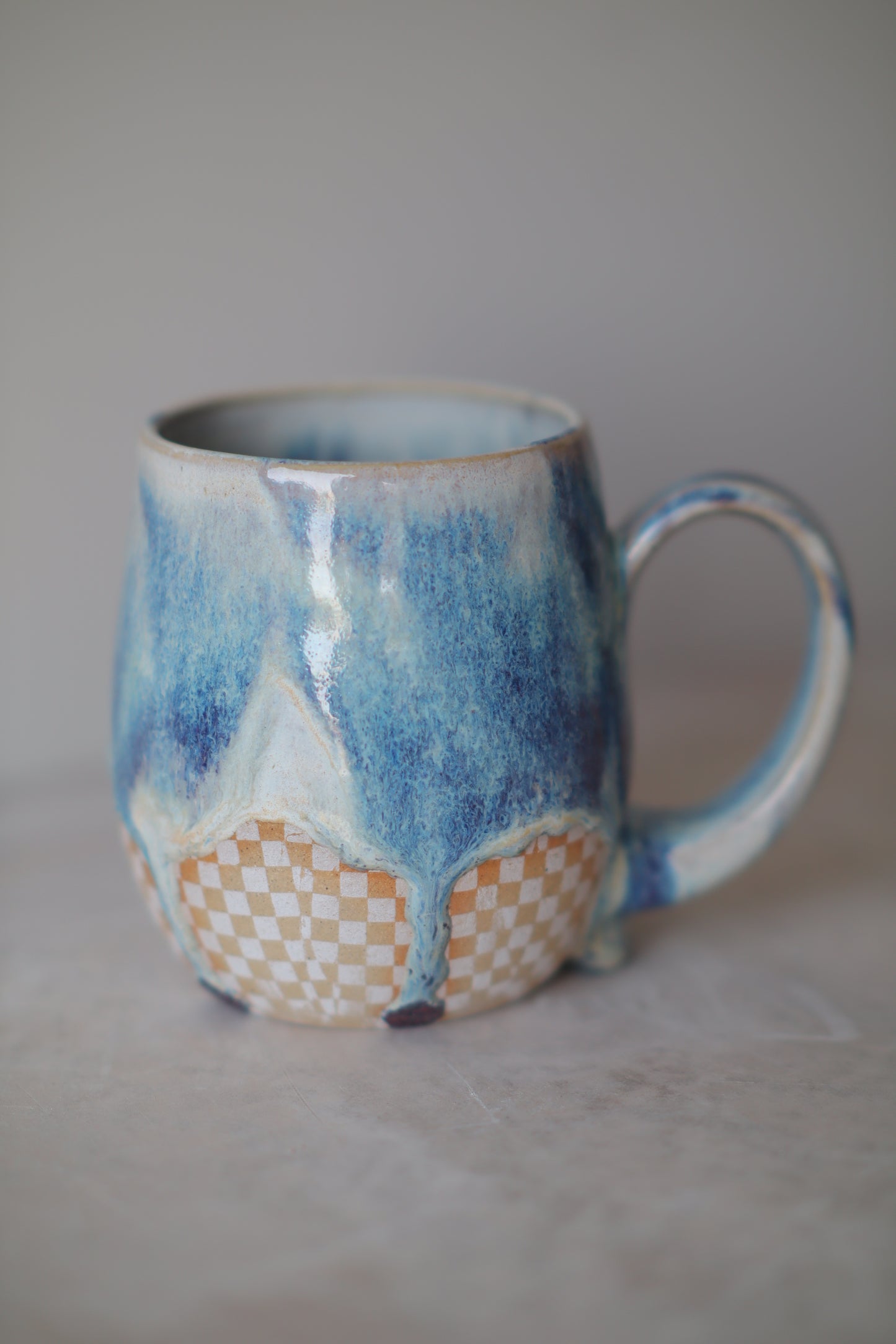 Cloudless Checker Mug