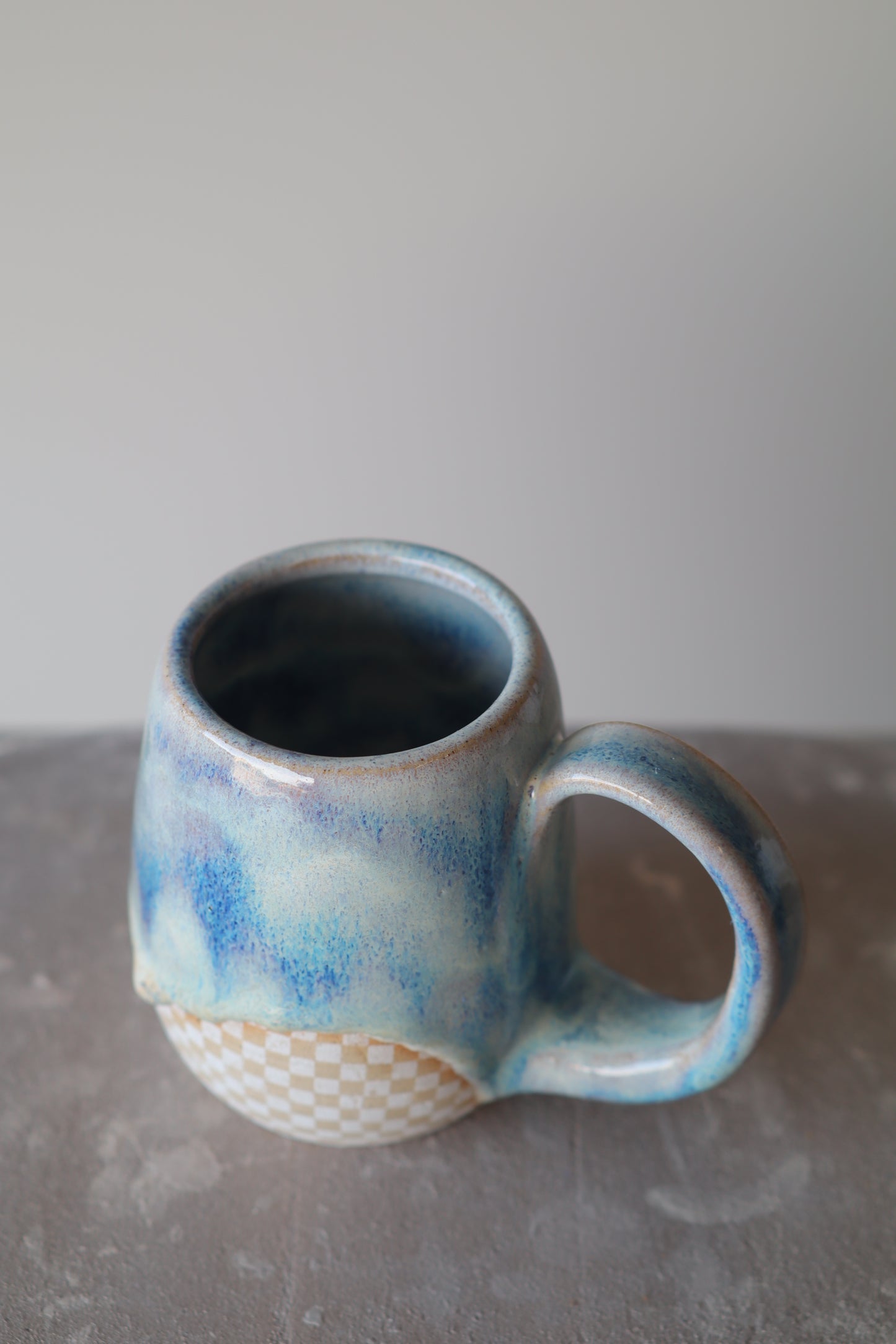 Cloudless Checker Mug