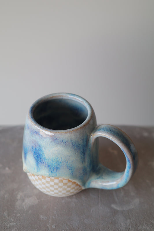 Cloudless Checker Mug