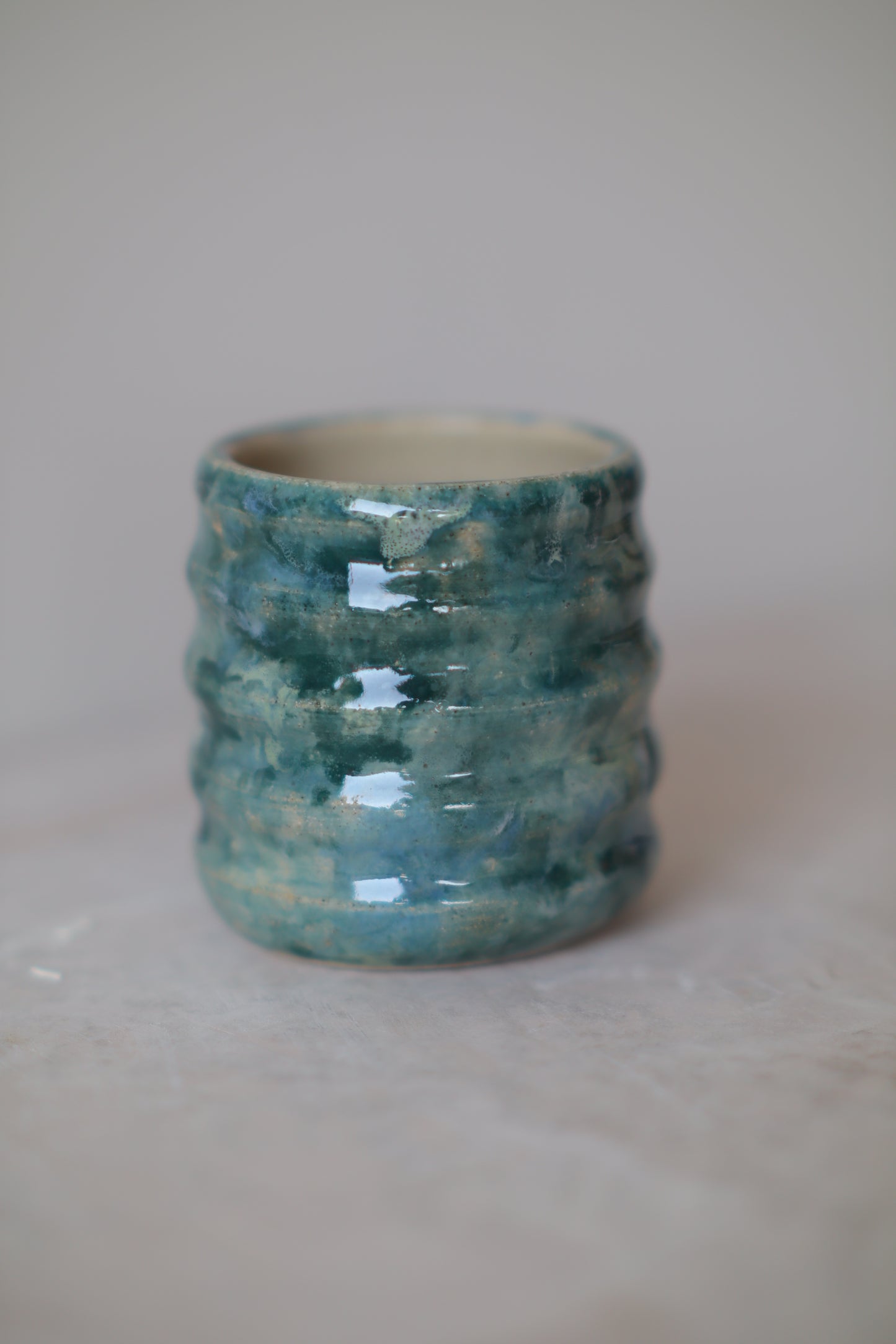 Sea-Marble Bubble Espresso Cup