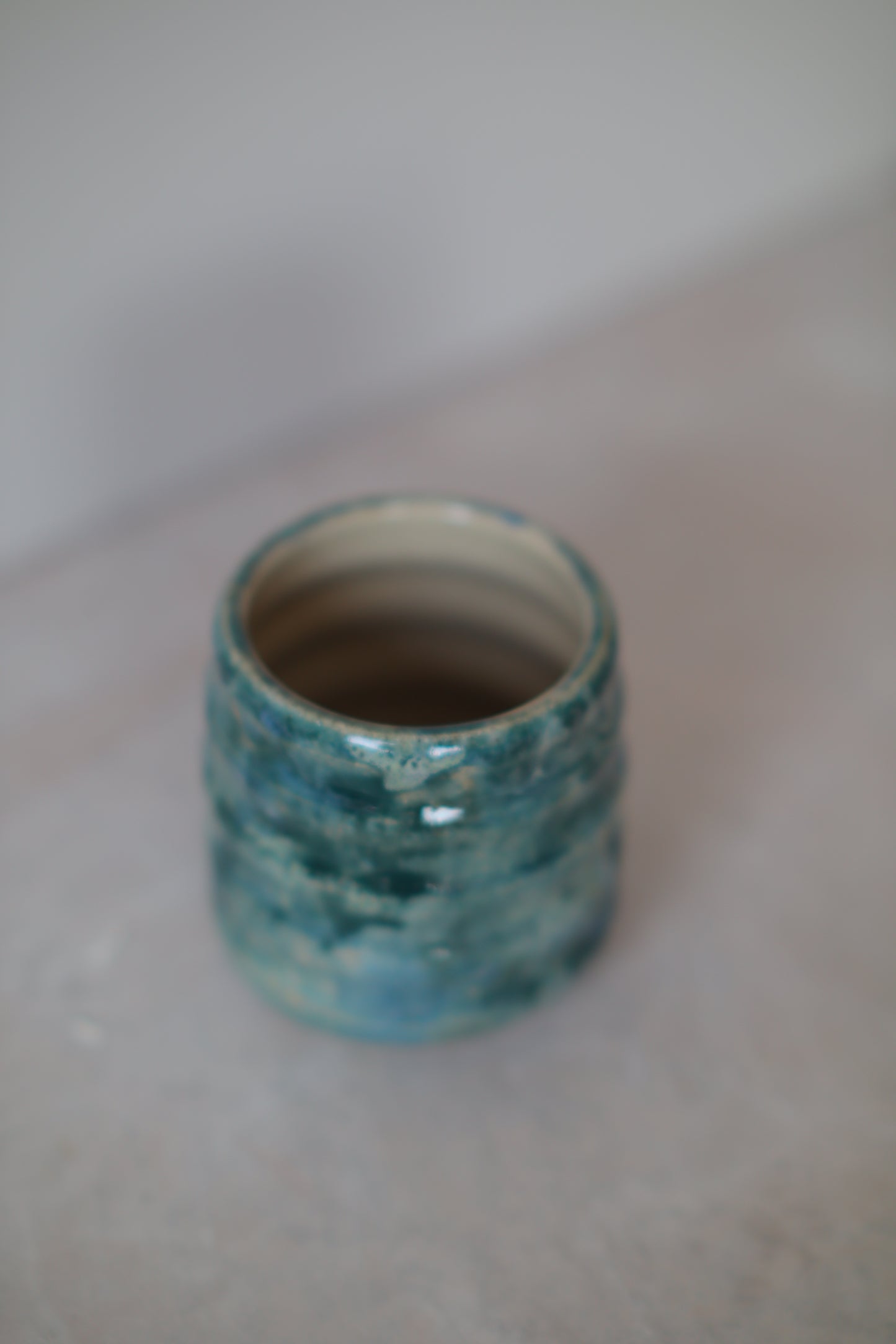 Sea-Marble Bubble Espresso Cup
