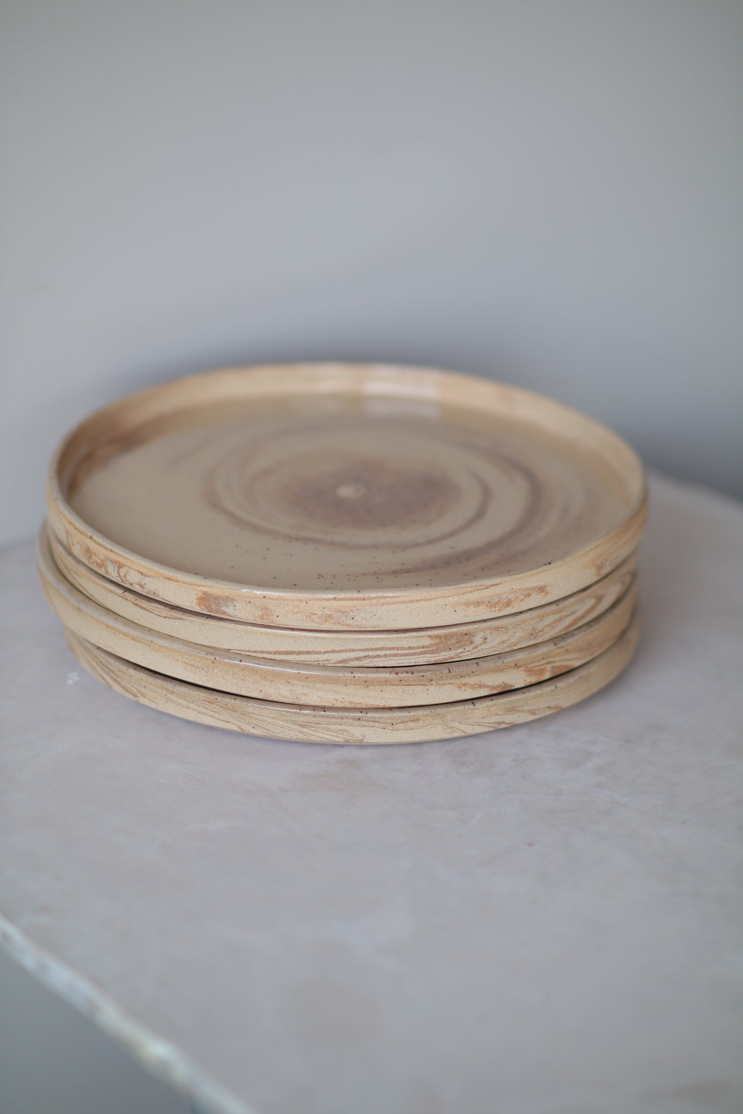 Marble Plates (Set of 4)