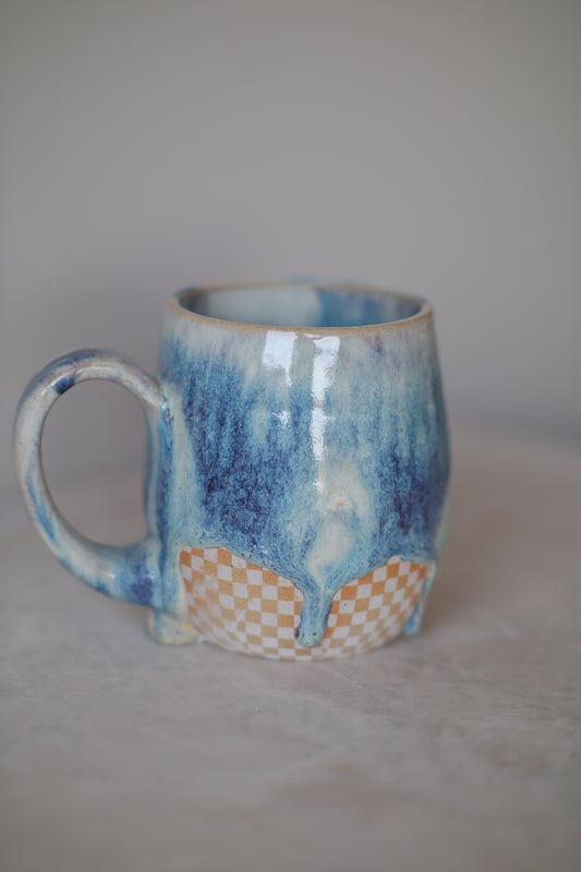 Cloudless Checker Mug