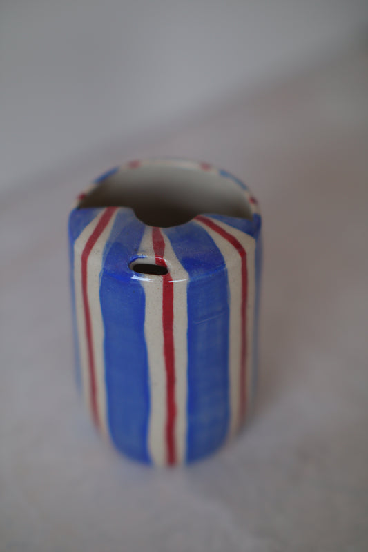 Red & Blue Stripe To-Go Cup